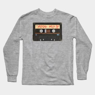 Vintage Metal Mix Tape Long Sleeve T-Shirt